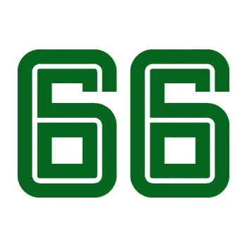 Polep vozidla Startovní číslo 66 typ 7 (20 - tmavě zelená) SAMOLEPKA NA AUTO, NÁLEPKA, FÓLIE, POLEP, TUNING, VLASTNÍ TEXT, TISK, AUTOSAMOLEPKY.cz, POLEPY, OBRÁZEK, LOGO, 3D STICKERS