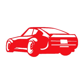 Polep vozidla SAMOLEPKA Závodní auto 009 levá (10 - červená) NA AUTO, NÁLEPKA, FÓLIE, POLEP, TUNING, VLASTNÍ TEXT, TISK, AUTOSAMOLEPKY.cz, POLEPY, OBRÁZEK, LOGO, SAMOLEPKY