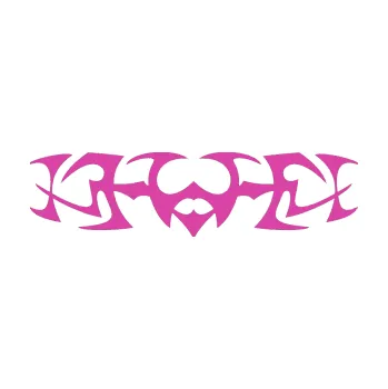 Polep vozidla Tetování 047 (16 - růžová) SAMOLEPKA NA AUTO, NÁLEPKA, FÓLIE, POLEP, TUNING, VLASTNÍ TEXT, TISK, AUTOSAMOLEPKY.cz, POLEPY, OBRÁZEK, LOGO, 3D STICKERS