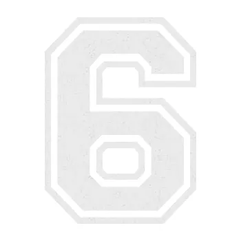 Polep vozidla Startovní číslo 6 typ 4 (84 - Ultra Metalic bílá) SAMOLEPKA NA AUTO, NÁLEPKA, FÓLIE, POLEP, TUNING, VLASTNÍ TEXT, TISK, AUTOSAMOLEPKY.cz, POLEPY, OBRÁZEK, LOGO, 3D STICKERS