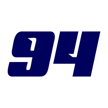 Polep vozidla Startovní číslo 94 typ 6 (23 - tmavě modrá) SAMOLEPKA NA AUTO, NÁLEPKA, FÓLIE, POLEP, TUNING, VLASTNÍ TEXT, TISK, AUTOSAMOLEPKY.cz, POLEPY, OBRÁZEK, LOGO, 3D STICKERS