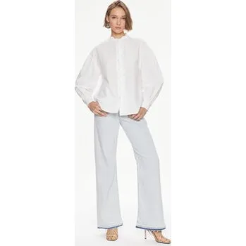 Pánská košile TWINSET Košile 241TP2080 Bílá Relaxed Fit 46