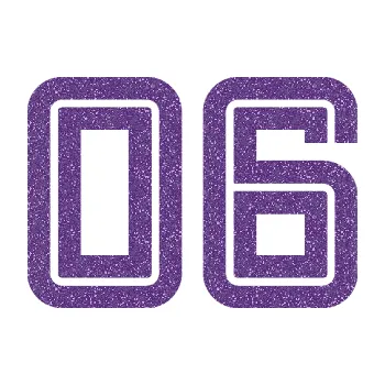 Polep vozidla SAMOLEPKA Startovní číslo 06 typ 7 (87 - Ultra Metalic fialová) NA AUTO, NÁLEPKA, FÓLIE, POLEP, TUNING, VLASTNÍ TEXT, TISK, AUTOSAMOLEPKY.cz, POLEPY, OBRÁZEK, LOGO, SAMOLEPKY