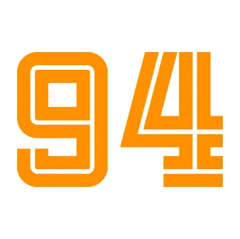 Polep vozidla Startovní číslo 94 typ 7 (06 - oranžová) SAMOLEPKA NA AUTO, NÁLEPKA, FÓLIE, POLEP, TUNING, VLASTNÍ TEXT, TISK, AUTOSAMOLEPKY.cz, POLEPY, OBRÁZEK, LOGO, 3D STICKERS