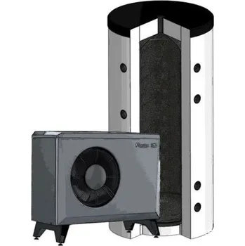 Tepelné čerpadlo REGULUS ECOAIR 410 tepelné čerpadlo 11,5kW, 400V, vzduch-voda, venkovní jednotka+akumulační nádrž