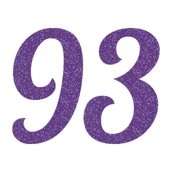 Polep vozidla SAMOLEPKA Startovní číslo 93 typ 3 (87 - Ultra Metalic fialová) NA AUTO, NÁLEPKA, FÓLIE, POLEP, TUNING, VLASTNÍ TEXT, TISK, AUTOSAMOLEPKY.cz, POLEPY, OBRÁZEK, LOGO, SAMOLEPKY