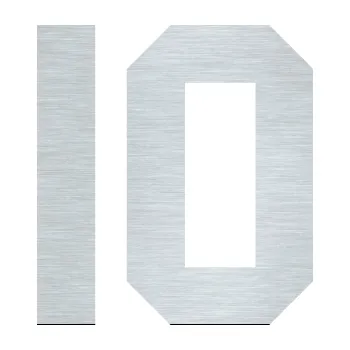 Polep vozidla Startovní číslo 10 (61 - škrábaný hliník) SAMOLEPKA NA AUTO, NÁLEPKA, FÓLIE, POLEP, TUNING, VLASTNÍ TEXT, TISK, AUTOSAMOLEPKY.cz, POLEPY, OBRÁZEK, LOGO, 3D STICKERS