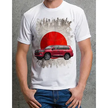 Pánské tričko tričko Toyota Land Cruiser
