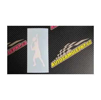 Polep vozidla SAMOLEPKA Tenista 008 levá (10 - červená) NA AUTO, NÁLEPKA, FÓLIE, POLEP, TUNING, VLASTNÍ TEXT, TISK, AUTOSAMOLEPKY.cz, POLEPY, OBRÁZEK, LOGO, SAMOLEPKY