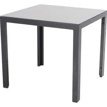 Zahradní stůl Doppler Luna 80 x 80 cm antracit