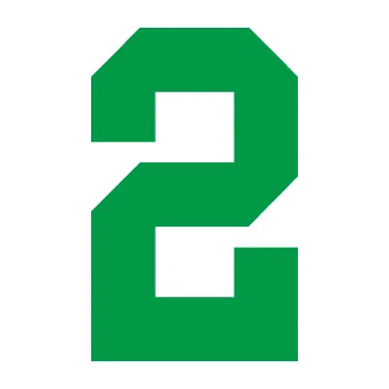 Polep vozidla Startovní číslo 2 (12 - zelená) SAMOLEPKA NA AUTO, NÁLEPKA, FÓLIE, POLEP, TUNING, VLASTNÍ TEXT, TISK, AUTOSAMOLEPKY.cz, POLEPY, OBRÁZEK, LOGO, 3D STICKERS