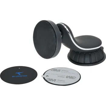 Magnetický držák pro mobilní telefony na sklo nebo přístrojovou desku<br />Výrobce: Bluebird - 834310