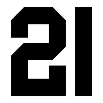 Polep vozidla Startovní číslo 21 (01 - černá) SAMOLEPKA NA AUTO, NÁLEPKA, FÓLIE, POLEP, TUNING, VLASTNÍ TEXT, TISK, AUTOSAMOLEPKY.cz, POLEPY, OBRÁZEK, LOGO, 3D STICKERS