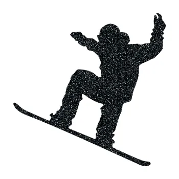 Autodoplněk Samolepka na auto Snowboard 003 levá (85 - Ultra Metalic černá) NÁLEPKA, FÓLIE, POLEPY, TUNING, VLASTNÍ TEXT, TISK, AUTOSAMOLEPKY.cz, SAMOLEPKY, OBRÁZEK, LOGO, VÝROBA, PRODEJ