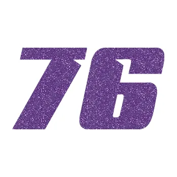 Polep vozidla Startovní číslo 76 typ 6 (87 - Ultra Metalic fialová) SAMOLEPKA NA AUTO, NÁLEPKA, FÓLIE, POLEP, TUNING, VLASTNÍ TEXT, TISK, AUTOSAMOLEPKY.cz, POLEPY, OBRÁZEK, LOGO, 3D STICKERS