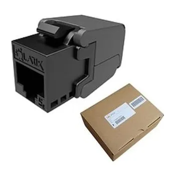 Konektor Solarix MULTIPACK 24 ks - keystone CAT5E UTP RJ45 černý samořezný SXKJ-5E-UTP-BK-SA