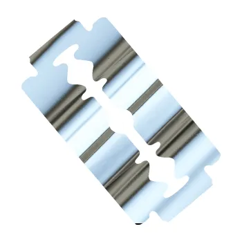 Samolepicí dekorace na vozidlo Žiletka pravá (80 - chrom fólie stříbrná zrcadlová) SAMOLEPKA NA AUTO, NÁLEPKA, FÓLIE, POLEP, TUNING, VLASTNÍ TEXT, TISK, AUTOSAMOLEPKY.cz, POLEPY, OBRÁZEK, LOGO, 3D STICKERS