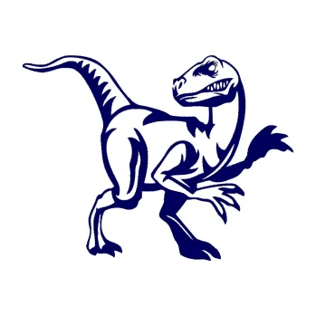 Samolepící dekorace SAMOLEPKA Tyrannosaurus Rex 003 pravá (23 - tmavě modrá) NA AUTO, NÁLEPKA, FÓLIE, POLEP, TUNING, VLASTNÍ TEXT, TISK, AUTOSAMOLEPKY.cz, POLEPY, OBRÁZEK, LOGO, SAMOLEPKY