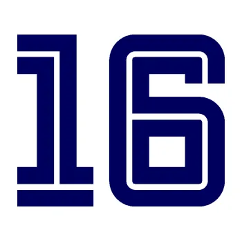 Polep vozidla Startovní číslo 16 typ 7 (23 - tmavě modrá) SAMOLEPKA NA AUTO, NÁLEPKA, FÓLIE, POLEP, TUNING, VLASTNÍ TEXT, TISK, AUTOSAMOLEPKY.cz, POLEPY, OBRÁZEK, LOGO, 3D STICKERS