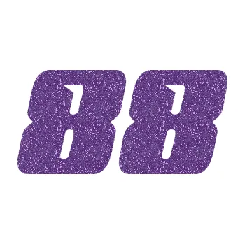 Polep vozidla Startovní číslo 88 typ 6 (87 - Ultra Metalic fialová) SAMOLEPKA NA AUTO, NÁLEPKA, FÓLIE, POLEP, TUNING, VLASTNÍ TEXT, TISK, AUTOSAMOLEPKY.cz, POLEPY, OBRÁZEK, LOGO, 3D STICKERS