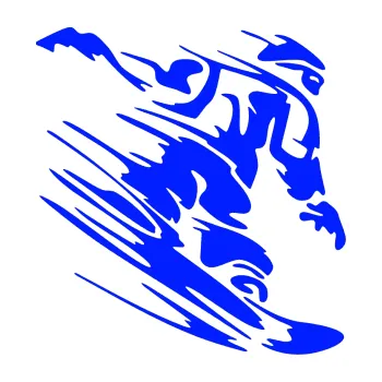 Samolepicí dekorace na vozidlo Snowboard 016 pravá (19 - modrá dynamic) SAMOLEPKA NA AUTO, NÁLEPKA, FÓLIE, POLEP, TUNING, VLASTNÍ TEXT, TISK, AUTOSAMOLEPKY.cz, POLEPY, OBRÁZEK, LOGO, 3D STICKERS