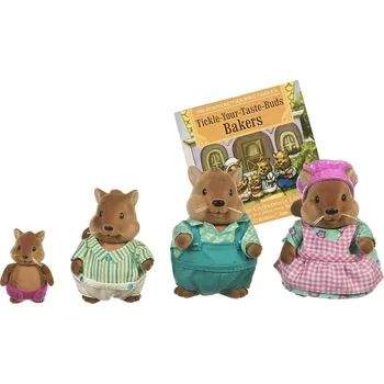 Figurka Li'l Woodzeez figurky rodina veverek
