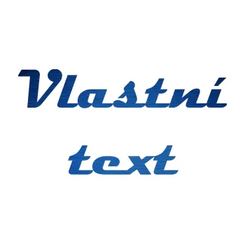 Polep vozidla Vlastní text - Magneto (65 - škrábaný kov modrý) SAMOLEPKA NA AUTO, NÁLEPKA, FÓLIE, POLEP, TUNING, VLASTNÍ TEXT, TISK, AUTOSAMOLEPKY.cz, POLEPY, OBRÁZEK, LOGO, 3D STICKERS