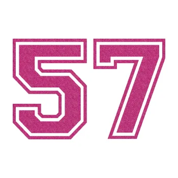 Polep vozidla Startovní číslo 57 typ 4 (90 - Ultra Metalic růžová) SAMOLEPKA NA AUTO, NÁLEPKA, FÓLIE, POLEP, TUNING, VLASTNÍ TEXT, TISK, AUTOSAMOLEPKY.cz, POLEPY, OBRÁZEK, LOGO, 3D STICKERS