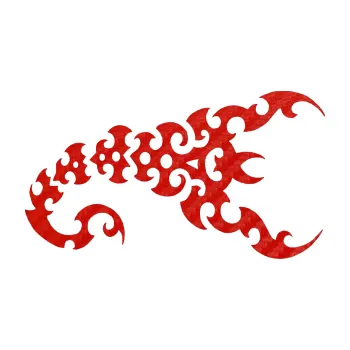 Polep vozidla Štír 015 pravá (53 - 3D karbon červený) SAMOLEPKA NA AUTO, NÁLEPKA, FÓLIE, POLEP, TUNING, VLASTNÍ TEXT, TISK, AUTOSAMOLEPKY.cz, POLEPY, OBRÁZEK, LOGO, 3D STICKERS