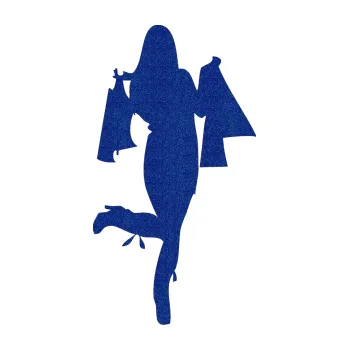 Polep vozidla SAMOLEPKA Žena na nákupu 001 pravá (89 - Ultra Metalic modrá tmavá) NA AUTO, NÁLEPKA, FÓLIE, POLEP, TUNING, VLASTNÍ TEXT, TISK, AUTOSAMOLEPKY.cz, POLEPY, OBRÁZEK, LOGO, SAMOLEPKY