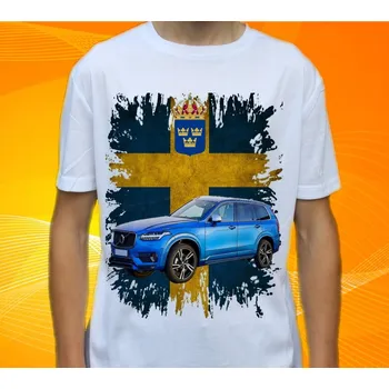 Pánské tričko tričko Volvo XC90 122 (Trička s motivy aut)