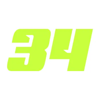 Polep vozidla SAMOLEPKA Startovní číslo 34 typ 6 (27 - limetová) NA AUTO, NÁLEPKA, FÓLIE, POLEP, TUNING, VLASTNÍ TEXT, TISK, AUTOSAMOLEPKY.cz, POLEPY, OBRÁZEK, LOGO, SAMOLEPKY