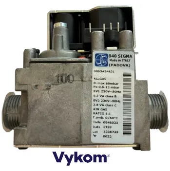 Příslušenství ke kotli Plynový ventil SIT 848 SIGMA pro Premix, 0-60°C