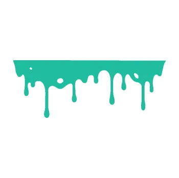 Samolepící dekorace SAMOLEPKA Stékající skvrna 004 levá (25 - tyrkysová) NA AUTO, NÁLEPKA, FÓLIE, POLEP, TUNING, VLASTNÍ TEXT, TISK, AUTOSAMOLEPKY.cz, POLEPY, OBRÁZEK, LOGO, SAMOLEPKY