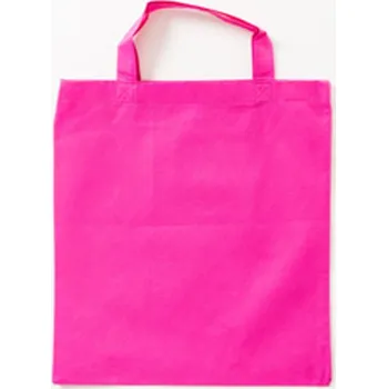 Printwear Netkaná taška s krátkými uchy XT013 Pink -ca. Pantone 226U-HKS 27 ca. 38 x 42 cm