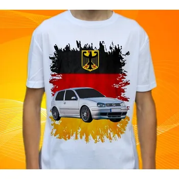Pánské tričko tričko Volkswagen Golf Mk.IV 128 (Trička s motivy aut)