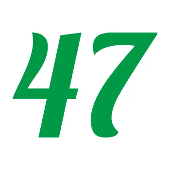 Polep vozidla Startovní číslo 47 typ 3 (12 - zelená) SAMOLEPKA NA AUTO, NÁLEPKA, FÓLIE, POLEP, TUNING, VLASTNÍ TEXT, TISK, AUTOSAMOLEPKY.cz, POLEPY, OBRÁZEK, LOGO, 3D STICKERS