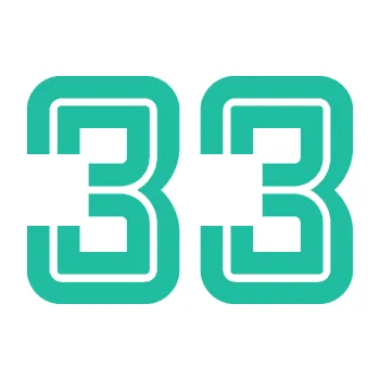 Polep vozidla Startovní číslo 33 typ 7 (25 - tyrkysová) SAMOLEPKA NA AUTO, NÁLEPKA, FÓLIE, POLEP, TUNING, VLASTNÍ TEXT, TISK, AUTOSAMOLEPKY.cz, POLEPY, OBRÁZEK, LOGO, 3D STICKERS