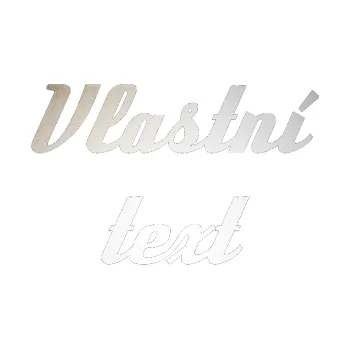 Polep vozidla Vlastní text - Deftone (82 - odrazková reflexní bílá) SAMOLEPKA NA AUTO, NÁLEPKA, FÓLIE, POLEP, TUNING, VLASTNÍ TEXT, TISK, AUTOSAMOLEPKY.cz, POLEPY, OBRÁZEK, LOGO, 3D STICKERS