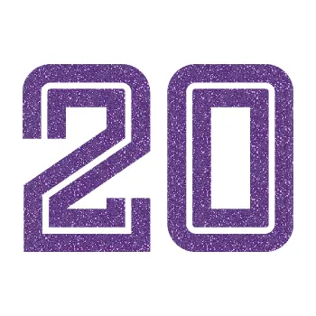 Polep vozidla SAMOLEPKA Startovní číslo 20 typ 7 (87 - Ultra Metalic fialová) NA AUTO, NÁLEPKA, FÓLIE, POLEP, TUNING, VLASTNÍ TEXT, TISK, AUTOSAMOLEPKY.cz, POLEPY, OBRÁZEK, LOGO, SAMOLEPKY