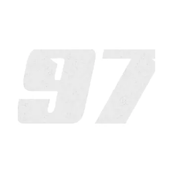 Polep vozidla Startovní číslo 97 typ 6 (84 - Ultra Metalic bílá) SAMOLEPKA NA AUTO, NÁLEPKA, FÓLIE, POLEP, TUNING, VLASTNÍ TEXT, TISK, AUTOSAMOLEPKY.cz, POLEPY, OBRÁZEK, LOGO, 3D STICKERS