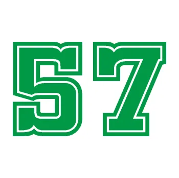 Polep vozidla Startovní číslo 57 typ 5 (12 - zelená) SAMOLEPKA NA AUTO, NÁLEPKA, FÓLIE, POLEP, TUNING, VLASTNÍ TEXT, TISK, AUTOSAMOLEPKY.cz, POLEPY, OBRÁZEK, LOGO, 3D STICKERS