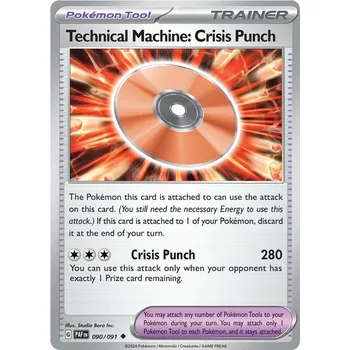Karetní hra Technical Machine Crisis Punch 090/091- Paldean Fates Typ karty: Non-Holo