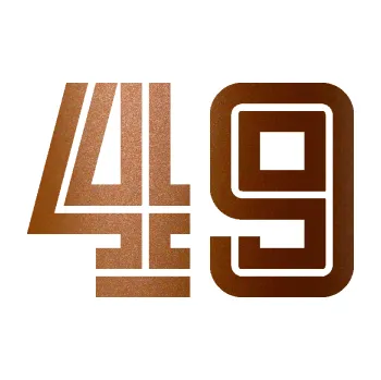 Polep vozidla Startovní číslo 49 typ 7 (44 - měděná metalíza) SAMOLEPKA NA AUTO, NÁLEPKA, FÓLIE, POLEP, TUNING, VLASTNÍ TEXT, TISK, AUTOSAMOLEPKY.cz, POLEPY, OBRÁZEK, LOGO, 3D STICKERS