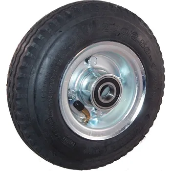 Pojezdové kolečko Nafukovací kolo na půleném pozinkovaném disku NB 220 GLP-B1-had -72x25mm 17560876