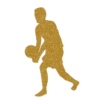 Autodoplněk Samolepka na auto Voleybal 013 levá (92 - Ultra Metalic zlatá) NÁLEPKA, FÓLIE, POLEPY, TUNING, VLASTNÍ TEXT, TISK, AUTOSAMOLEPKY.cz, SAMOLEPKY, OBRÁZEK, LOGO, VÝROBA, PRODEJ