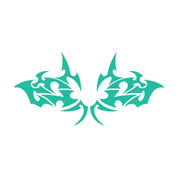 Polep vozidla Tetování 206 (25 - tyrkysová) SAMOLEPKA NA AUTO, NÁLEPKA, FÓLIE, POLEP, TUNING, VLASTNÍ TEXT, TISK, AUTOSAMOLEPKY.cz, POLEPY, OBRÁZEK, LOGO, 3D STICKERS