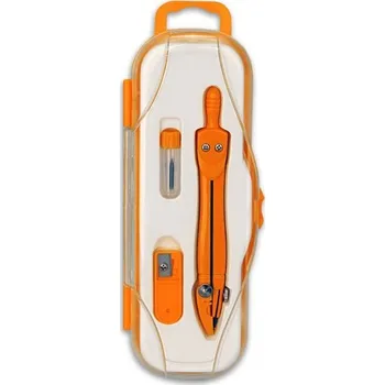 Set školních potřeb Cyrkiel szkolny PC-101 pomarańczowy PENMATE