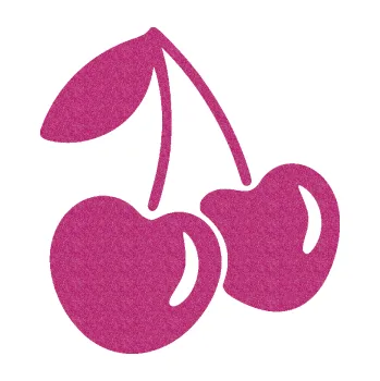 Samolepící dekorace Třešně 001 pravá (90 - Ultra Metalic růžová) SAMOLEPKA NA AUTO, NÁLEPKA, FÓLIE, POLEP, TUNING, VLASTNÍ TEXT, TISK, AUTOSAMOLEPKY.cz, POLEPY, OBRÁZEK, LOGO, 3D STICKERS