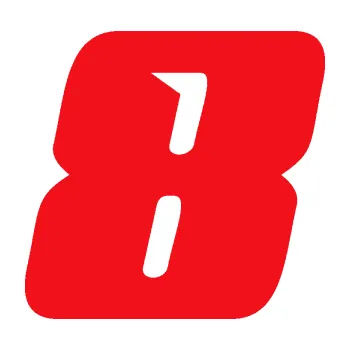 Polep vozidla SAMOLEPKA Startovní číslo 8 typ 6 (10 - červená) NA AUTO, NÁLEPKA, FÓLIE, POLEP, TUNING, VLASTNÍ TEXT, TISK, AUTOSAMOLEPKY.cz, POLEPY, OBRÁZEK, LOGO, SAMOLEPKY